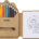 Cardboard colouring set