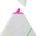 Wheat straw triangular highlighter