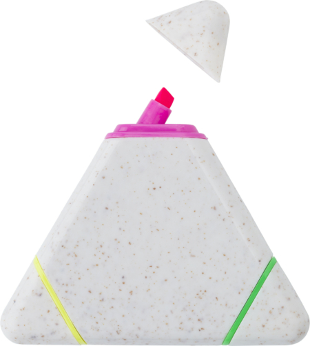 Wheat straw triangular highlighter
