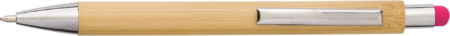 Bamboo and plastic ballpen