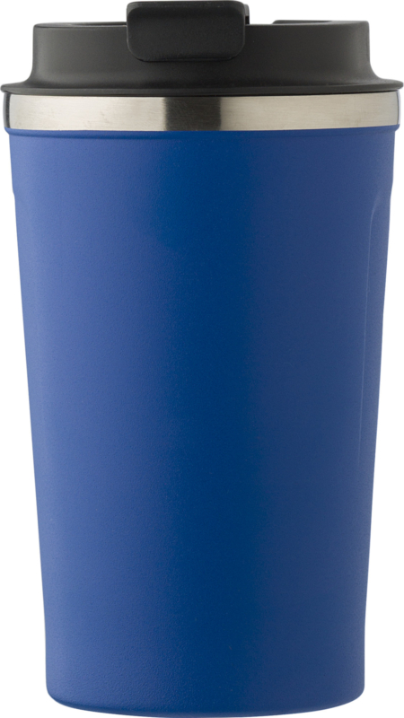 Stainless steel double-walled mug