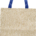 Imitation linen shopping bag