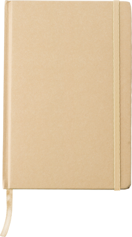 Recycled paper notebook (approx. A5)