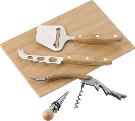 Cheese and wine set