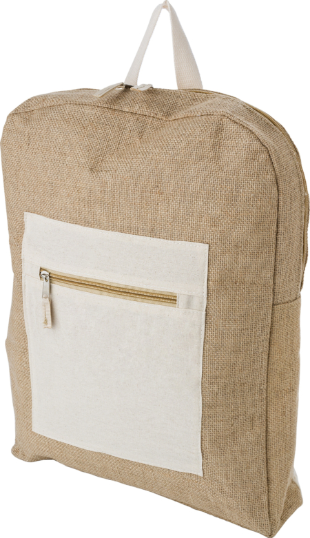 Jute backpack