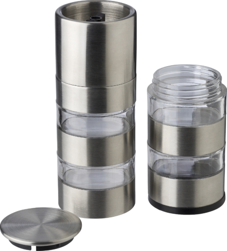 Stainless steel spice grinder