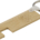 Bamboo key and phone holder