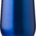 Double wall stainless steel mug with inner PP and transparent PS lid. Capacity: 300 ml