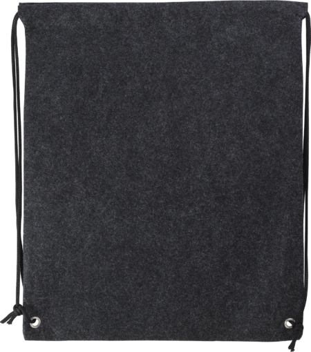 RPET felt drawstring backpack
