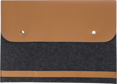 RPET felt laptop pouch