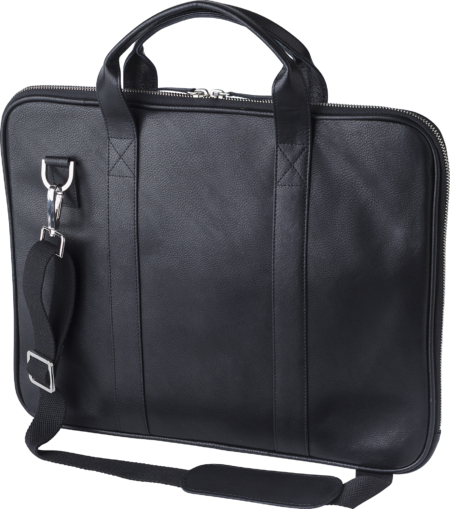 Leather laptop bag