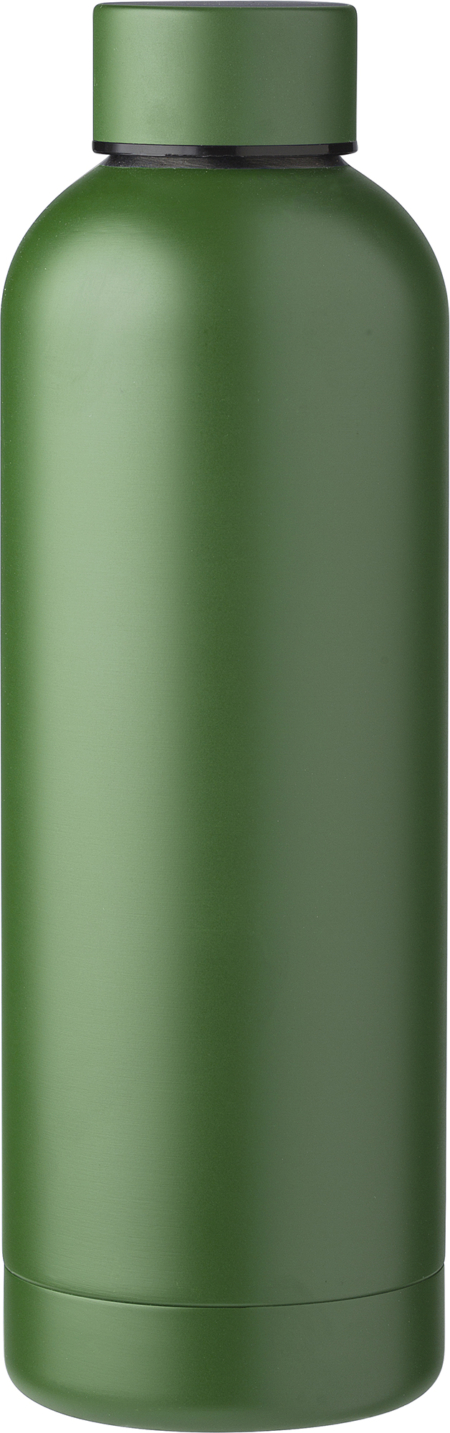 Recycled stainless steel double walled bottle (500ml)