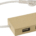 Aluminium and recycled paper USB hub