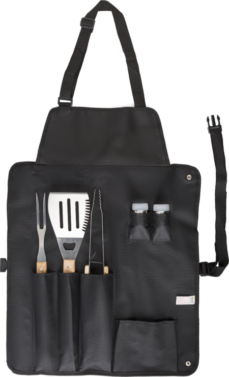 Barbecue set apron, 6pc