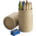 Coloured pencil & crayon set (12pc)