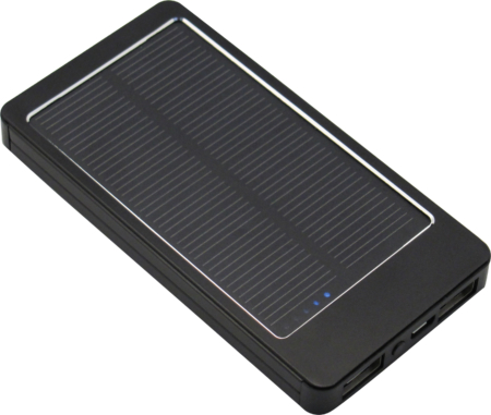 Aluminium solar charger