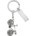Nickel plated keychain