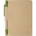 Cardboard notebook with ballpen