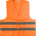 High visibility safety jacket polyester (150D)