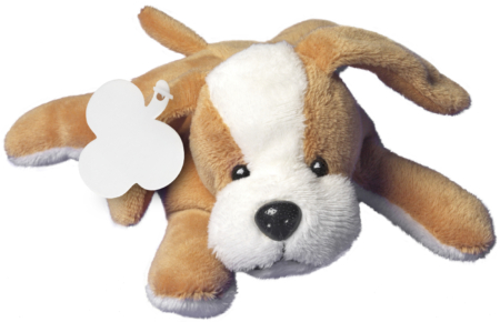 Dog soft toy