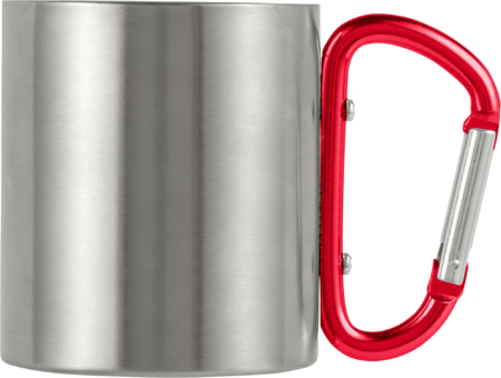 Stainless steel double walled travel mug (185ml)