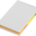 Notebook with sticky notes