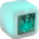 Cube alarm clock