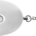 Keyring personal alarm with light