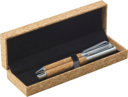 Cork writing set
