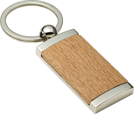 Metal and wooden key holder