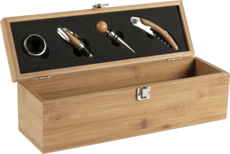 Bamboo wine giftset (4pc)
