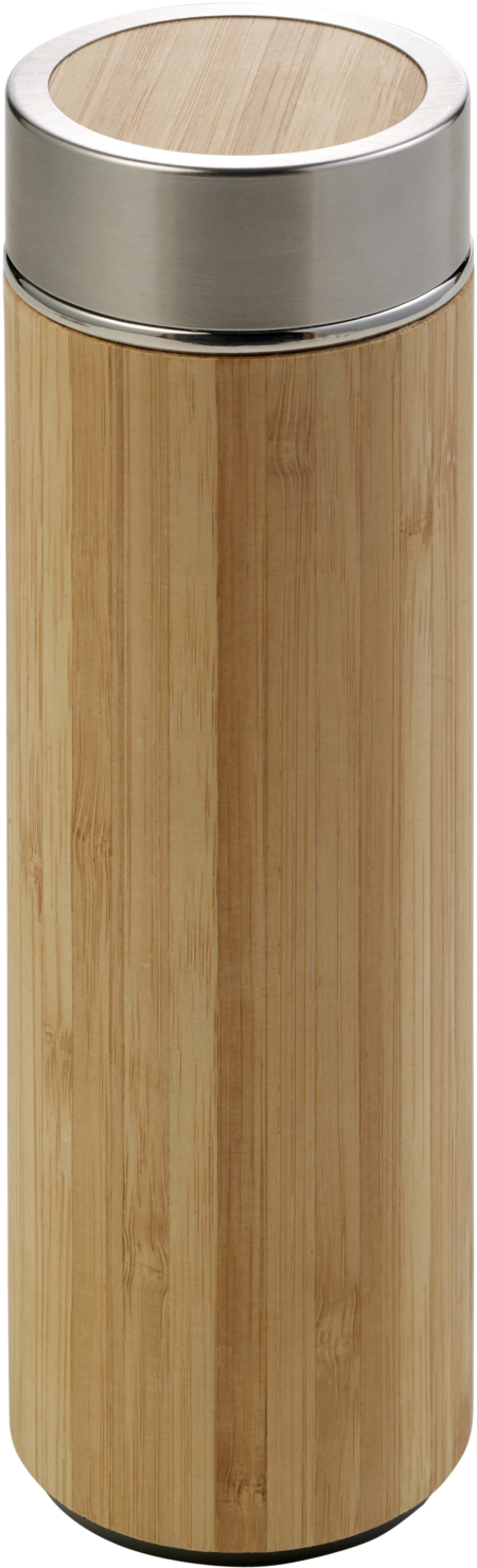 Bamboo bottle with tea infuser (420 ml)