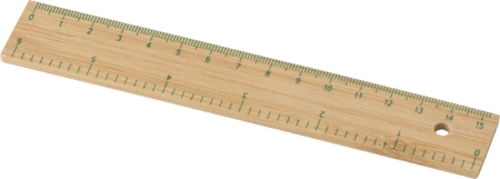 Bamboo ruler