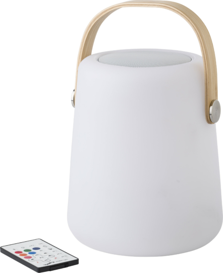 Plastic LED speaker