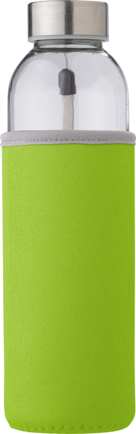 Glass bottle with sleeve (500ml)