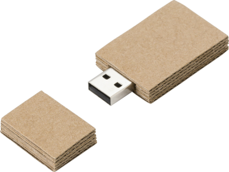 Cardboard USB drive