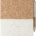 Cork and linen notebook (approx. A5)
