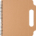 Cardboard notebook