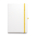 Promotional A5 White PU Notebook