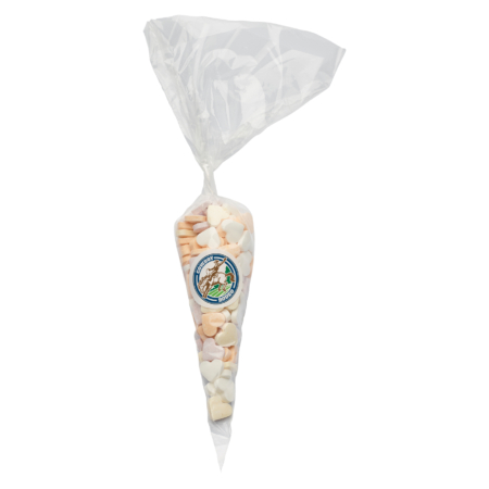 Sweet cones with hearts small (240g)