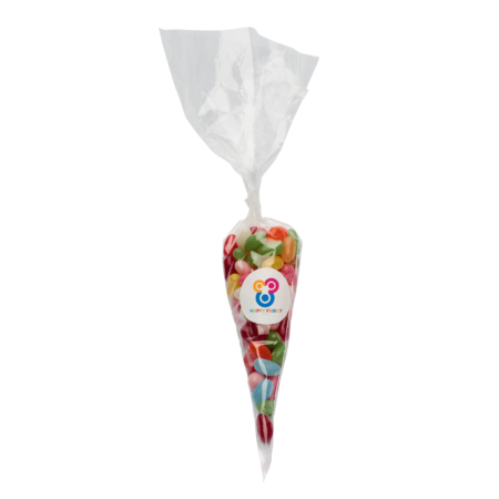 Sweet cones with jelly beans (200g)